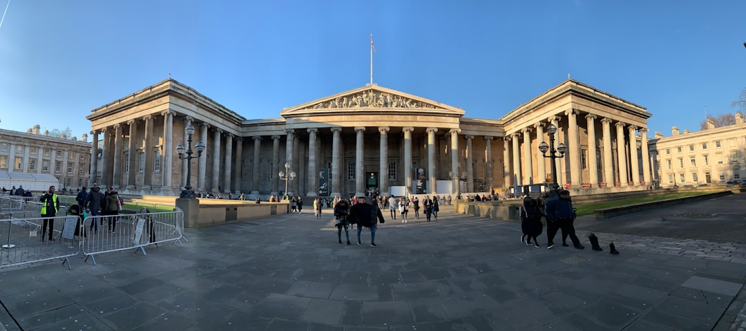 The British Museum exterior, one of London's world-class free museums