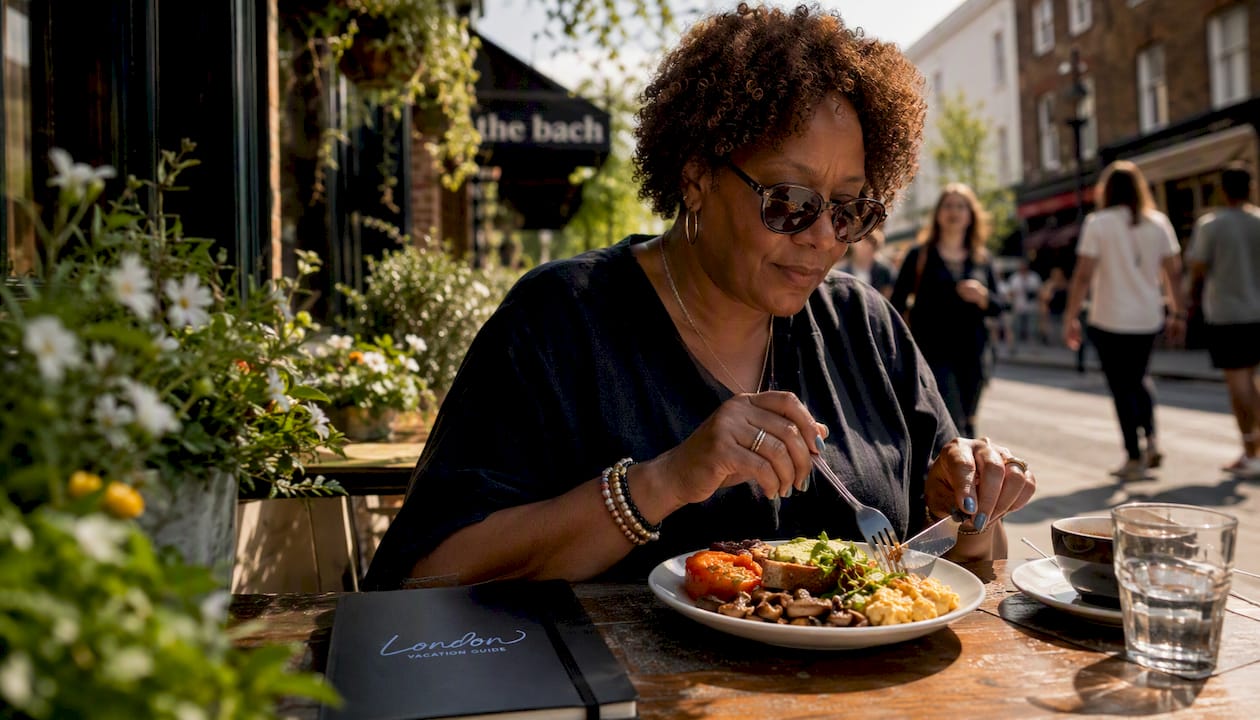 Gluten-free brunch at cozy Hackney café
