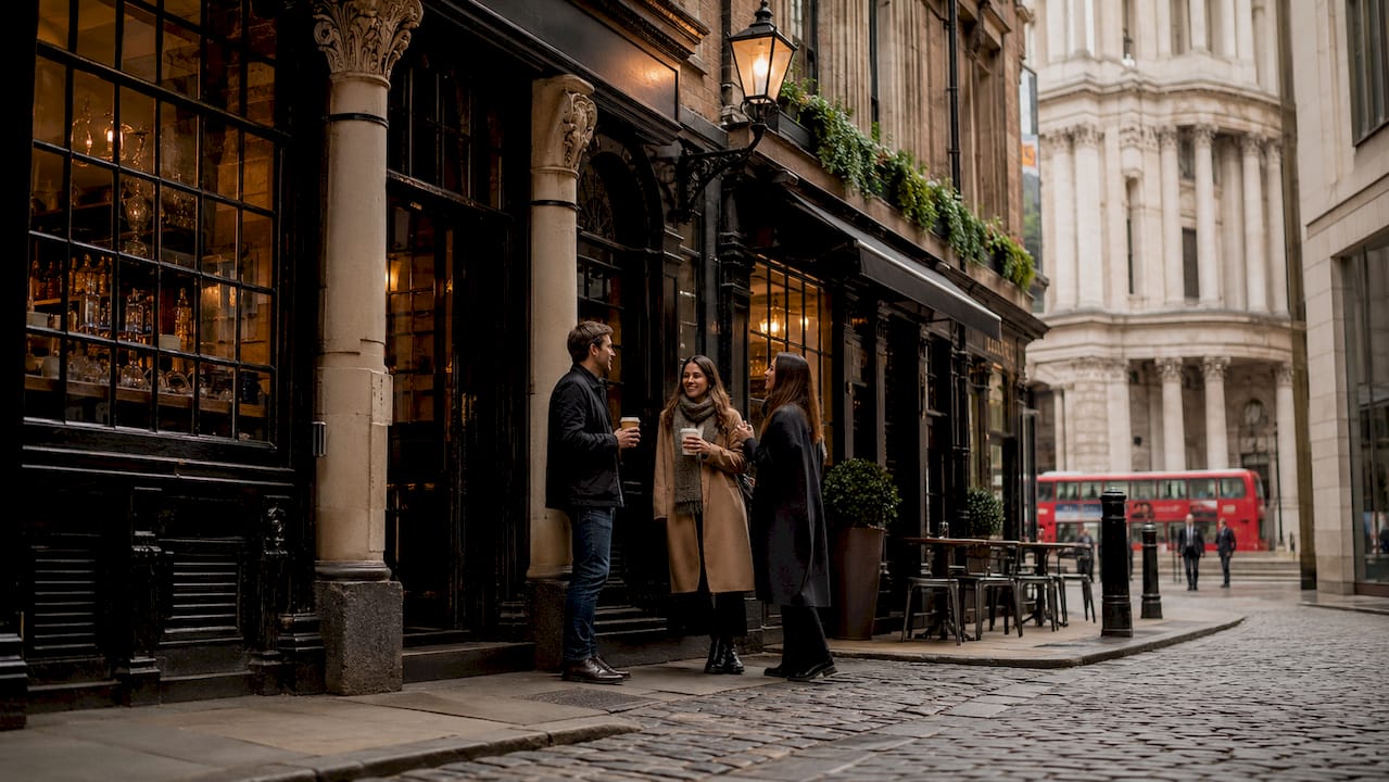 The role of historical cafes in London's culture